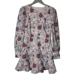 La Maison Talulah Bonita Long Sleeve Mini Dress Casablanca Print